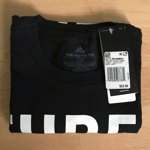 Adidas Black Small Shirt Brand New - Picture 5 of 5
